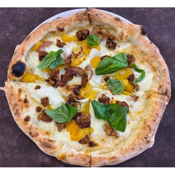 Pacchetelle Gialle, tomates jaunes du Vésuve - bocal 1 kg - Solania