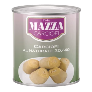 Cœurs d'artichauts en conserve 30 à 40 pièces 3/1 Mazza
