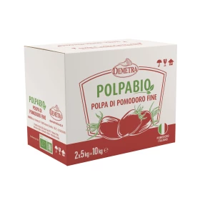 Pulpe de Tomate Fine Bio en poche de 2x5kg