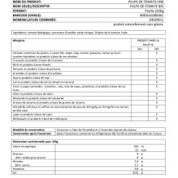 DEMETRA PULPE DE TOMATE FINE-731050