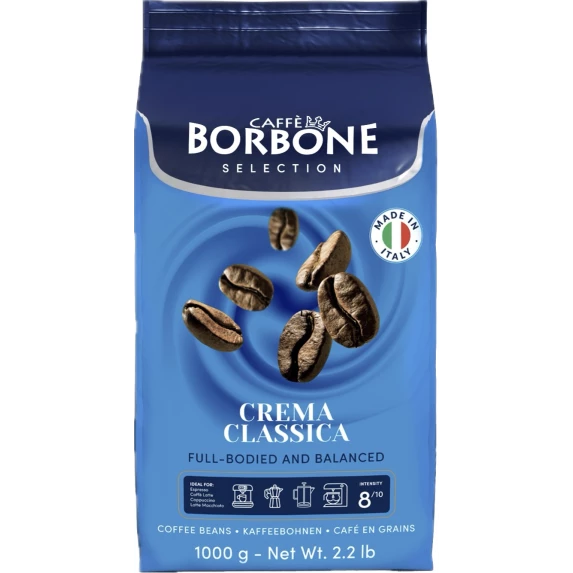 Caffè napolitain Crema Classica en grains 6 x 1 kg