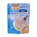 Poche de thon à l'huile de tournesol poche 85 g
