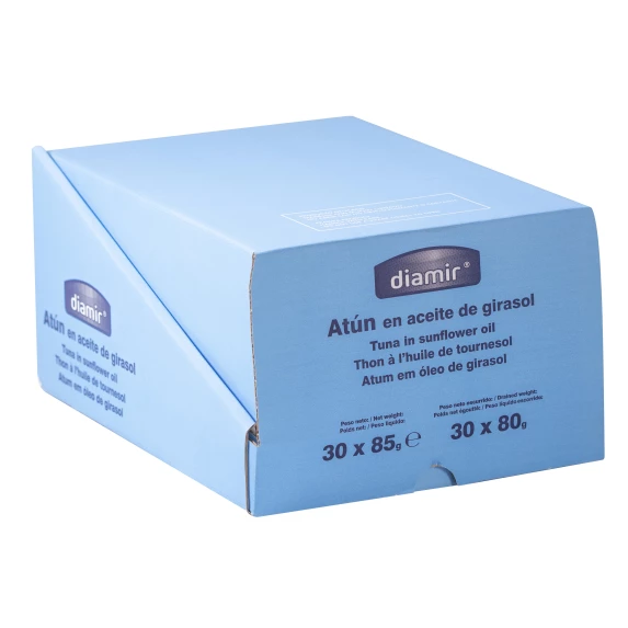Poche de thon à l'huile de tournesol poche 85 g
