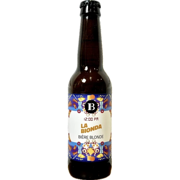 Bionda Bière Artisanale Italienne 5,5% Ibeer 33CL x12
