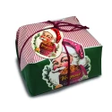Panettone Traditional Babbo Natale Santa CLAUS Vergani 1 kg