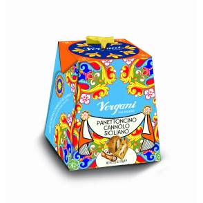 Panettoncino cannolo siciliano Sicily Trip Vergani 100 g
