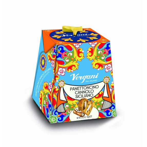 Panettoncino cannolo siciliano Sicily Trip Vergani 100 g