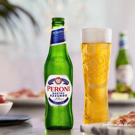 Bière Peroni Nastro Azzuro 5,1%vol 33CLx24