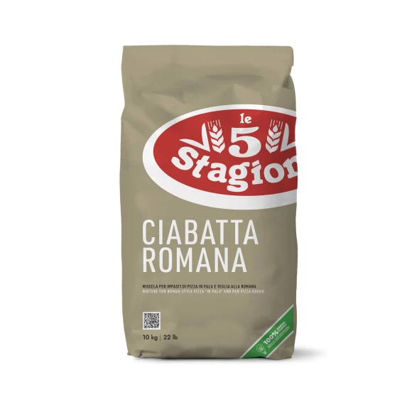 Farine Ciabatta Mix pour Pizza Romana alla Pala 5 Stagioni 10 kg