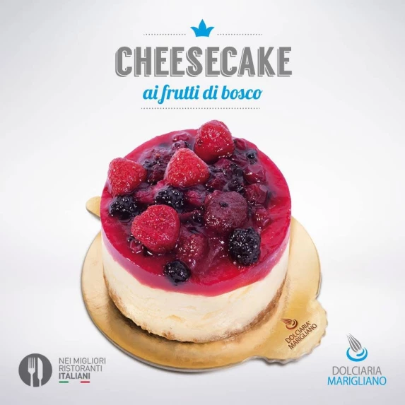 Cheesecake Frutti di Bosco Monoporzione IQF 12 x 100 g