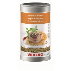 Poivre moulu au citron Wiberg 750 g