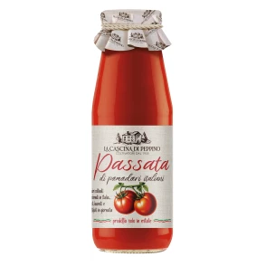 Passata Classica di Pomodoro LA CASCINA DI PEPPINO  par Orto D’Autore 700G