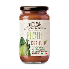 Marmelade de Figues Italiennes 130% frutta LA CASCINA DI PEPPINO par Orto D’Autore 340G