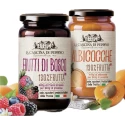 Marmelade fruits des bois italiens 130% frutta LA CASCINA DI PEPPINO par Orto D’Autore 340 g