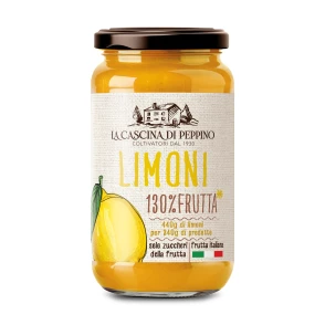 Marmelade citron 130% frutta LA CASCINA DI PEPPINO par Orto D’Autore 340 g