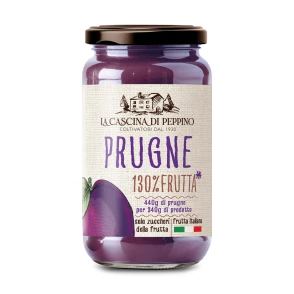 Marmelade prune  130% frutta LA CASCINA DI PEPPINO par  Orto D’Autore 340 g