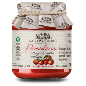 Sauce pomodorini entière La Cascina di Peppino par Orto D’Autore 295g