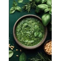 Pesto Verde Basilico & Pistacchi LA CASCINA DI PEPPINO par Orto d’Autore 180g