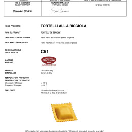 C51- TORTELLI ALLA RICCIOLA
