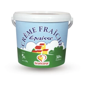 Crème Fraîche Épaisse Grancœur  5L 30%MG