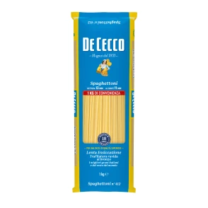SPAGHETTONI N°412 TRAFILATURA RUVIDA AL BRONZO DE CECCO COLIS 1KGx12