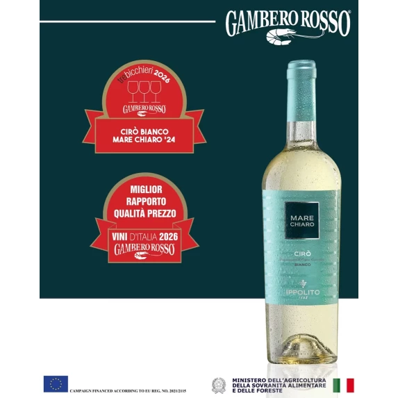 Mare Chiaro Cirò DOC Bianco Ippolito 1845 13% - 75 cl