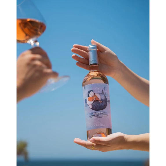 Ninnaluna Cannonau di Sardegna DOC rosé 12.5% Vol - 75 cl