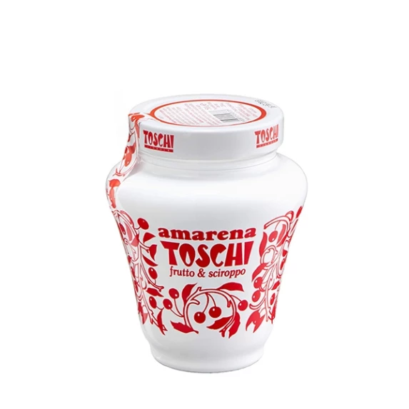 Cerises Aigres Toschi Pot type Céramique 510 gr