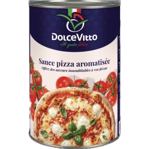 Sauce Pizza Aromatisée DOLCEVITTO BOITE 5/1 NOUVEAU VISUEL