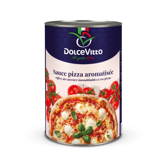 Sauce Pizza Aromatisée DOLCEVITTO BOITE 5/1 NOUVEAU VISUEL