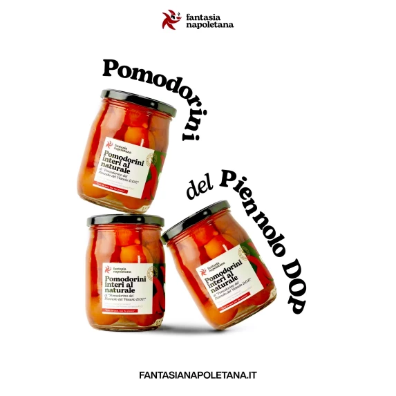 Pomodorino Rosso del Piennolo del Vesuvio DOP al Naturale 6 x 580ml