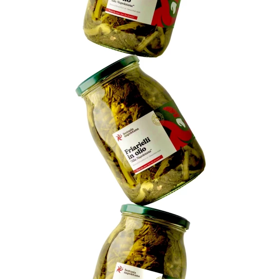 Friarielli Napoletani à l'Huile Fantasia Napoletana 6 x 1062 ml