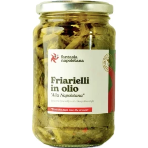 Friarelli Napoletani à l'Huile de Tournesol 6 x 370 Fantasia Napoletana