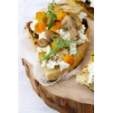 Bruschetta con olio di oliva Morato 15 mm d'épaisseur - paquet de 400g 6tranches x 8paquets