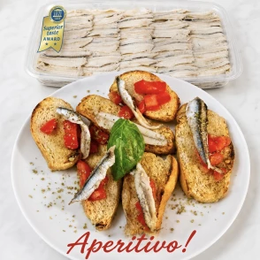 Filets d’Anchois Marinés Renna Seau 2KG
