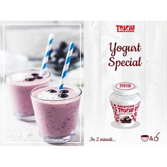 Cerises Amarena Toschi Pot type Céramique 250 gr