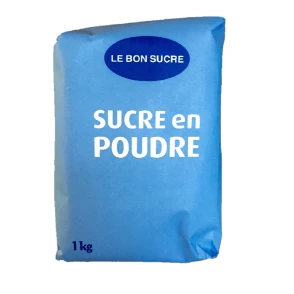 Sucre Cristallisé Le Bon Sucre Saint-Louis 1KG x10