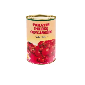 Tomates Pelées et Concassées Grancœur