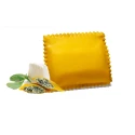 Ravioloni  à la crème de Ricotta di Bufala et aux pousses d'épinards IQF 2KG